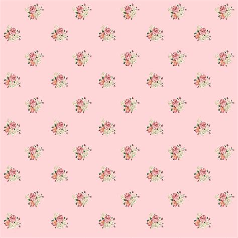 free flower scrapbooking and wrapping paper in vintage design - ausdruckbares Geschenkpapier ...