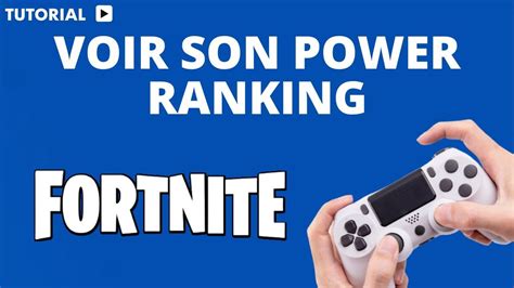 Comment voir son power ranking Fortnite - YouTube