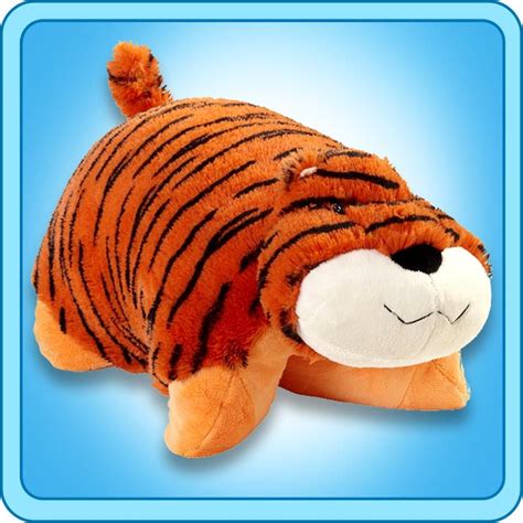 Wild Tiger Pillow Pet | Tiger stuffed animal, Animal pillows, Pet tiger