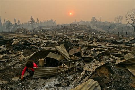 Chile Wildfires Declared a State of Emergency Photos - ABC News