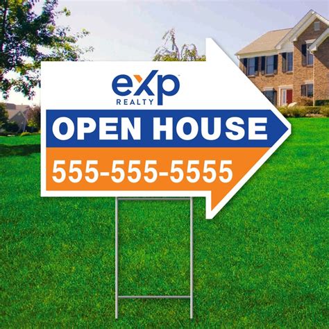 20 Exp Realty Open House Arrow Signs 17 X 23 | Etsy