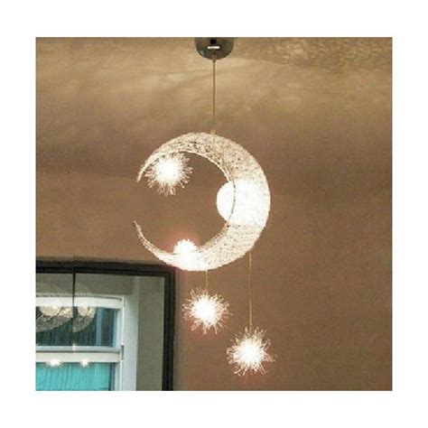 Moon & Star Children Kid Child Bedroom Pendant Lamp Chandelier Light Ceiling | Pendant lamps ...
