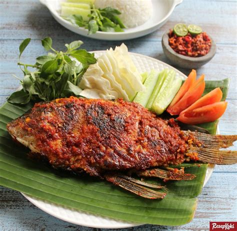 Ikan Gurame Bakar Bumbu Bali Pedas Istimewa - Resep | ResepKoki