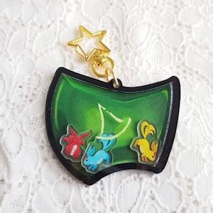 FFXIV Summoner Job Stone Shaker Keychain // Final Fantasy XIV - Etsy UK