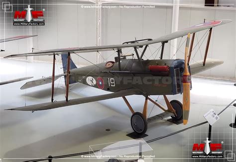 Royal Aircraft Factory S.E.5 Single-Seat, Single-Engine Biplane Fighter Aircraft