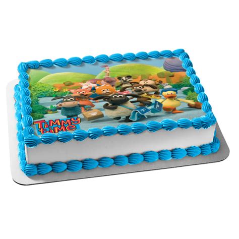 Timmy Time Stripey Yabba Kid Paxon Otus Osbourne Edible Cake Topper Im – A Birthday Place