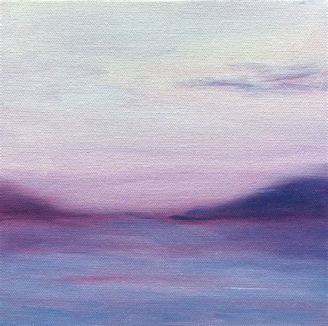 Purple sunset, oil painting by Elena Whitman | Original oil painting, Architecture painting, Oil ...