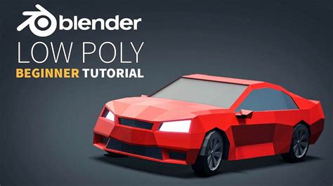 Low Poly Vehicles | Easy Beginner | Blender 2.8 Tutorial | Low poly, Blender, Blender tutorial