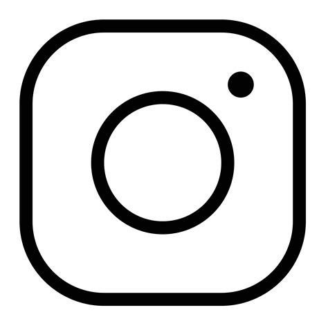 Instagram Logo Outline Svgs Free - IMAGESEE