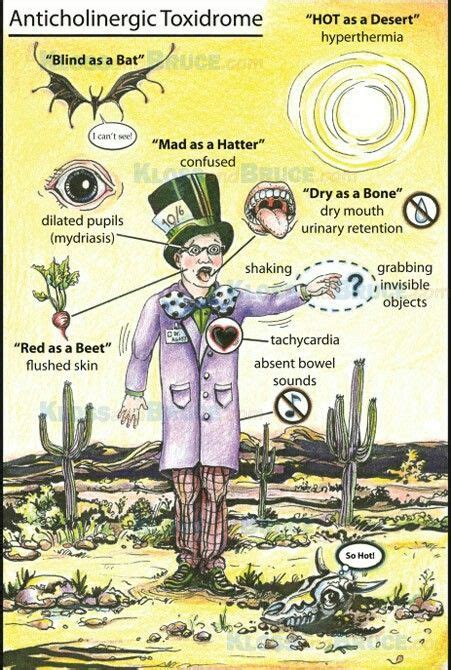 Anticholinergic toxicity... "Physostigmine is the DOC" | Pharmacology ...