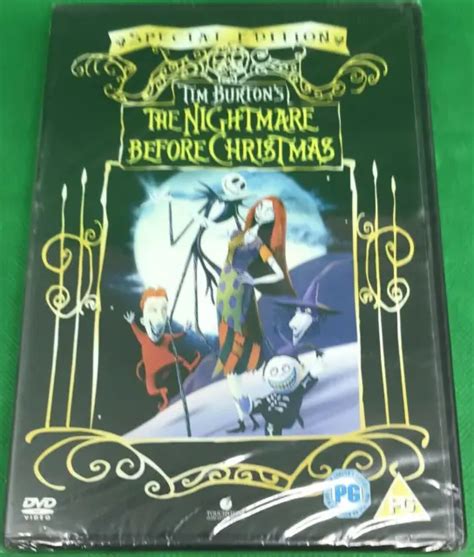 SEALED - DISNEY'S The Nightmare Before Christmas DVD NEW- Special Edition $4.97 - PicClick