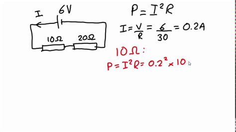 Formula for Power Dissipated in a Resistor - MakenaanceStrickland