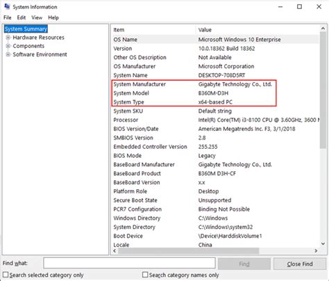 How to Check Motherboard Model in Windows 10 without Third-Party Tools