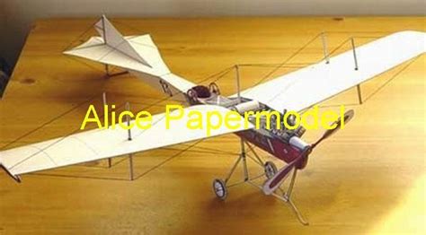 Easy made Antoinette VII vintage fighter aircraft biplane models ...