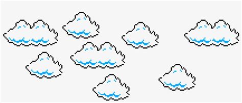 Pixel Art Clouds Png - Markoyxiana