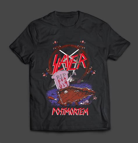 Deathrune | SLAYER – Postmortem T-SHIRT