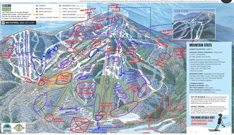 Jay Peak remastered honest trail map : r/skiing