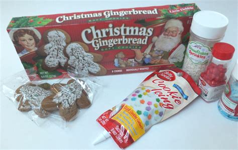 Easy no bake Christmas gingerbread cookies, little debbie soft gingerbread