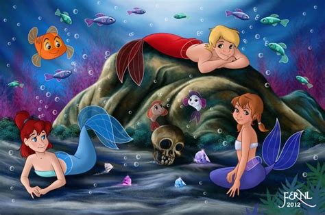 FERNL - Disney Cody, Penny & Jenny Mermaid | Mermaid disney, Disney princesses as mermaids ...