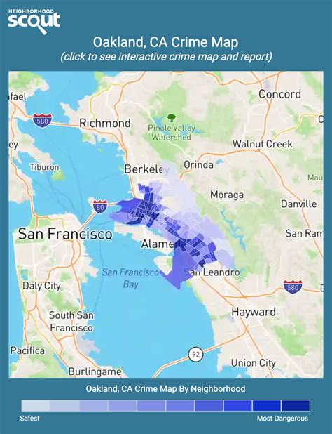 Oakland, CA Tasas de Crimen y Estadísticas | ISNCA