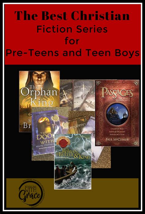 The Best Christian Fiction for Teen Boys ~ Schooling with Grace