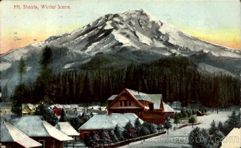 Mt. Shasta, Winter Scene Portland, OR