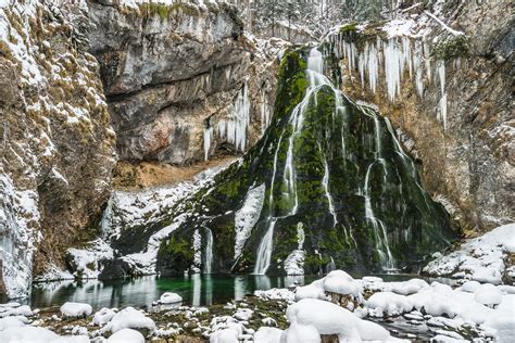 Gollinger Wasserfall im Winter - Tennengau