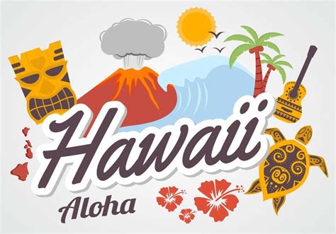 Hawaii Vector | Vector free, Graphic design school, Hawaii