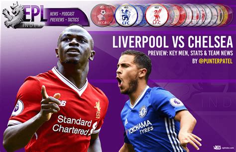 Liverpool Vs Chelsea Preview | Stats, Key Men & Team News - EPL Index ...