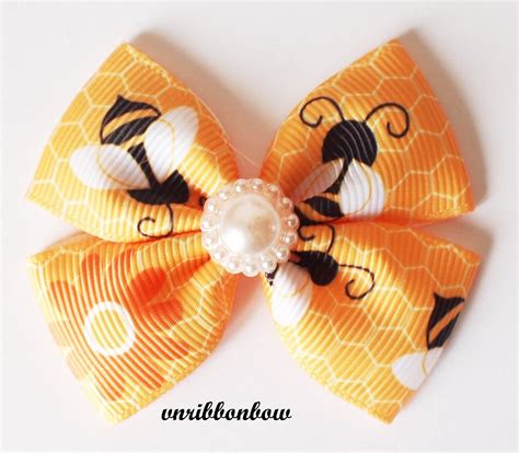 SUMMER THEME Handmade Girl Hair Accessories Four Wings Ribbon Bows Clips Bobbles | eBay