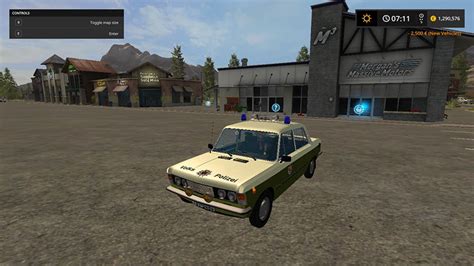 Lada Volkspolizei v 1.0 – FS17 mod