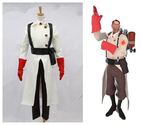 NEW Team Fortress 2 Medic Cosplay Costume | eBay