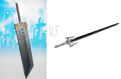 BusterSword Vs Backbiter Which Looks Better? by ZzSammyP94zZ on DeviantArt