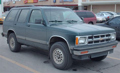 Chevrolet S-10 Blazer - Information and photos - MOMENTcar