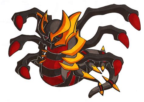 Giratina (origin form) by LetsongAkemi on DeviantArt