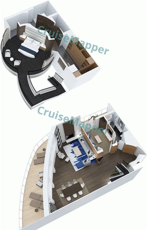 Symphony Of The Seas cabins and suites | CruiseMapper