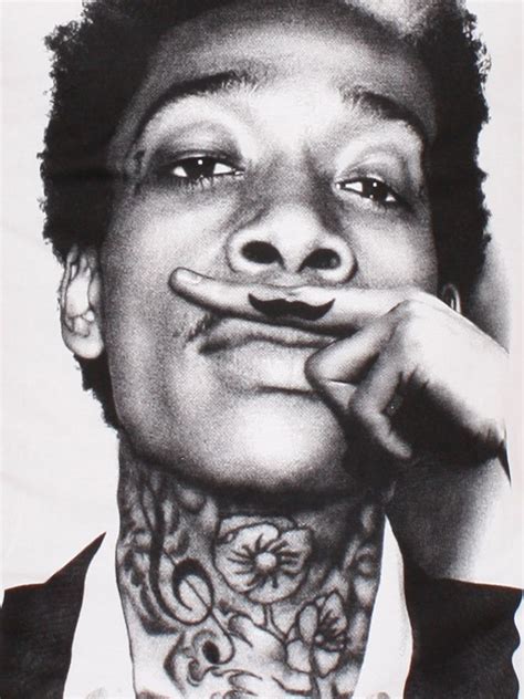 Wiz Khalifa & his neck #tattoo | Wiz khalifa tattoos, The wiz, Wiz khalifa