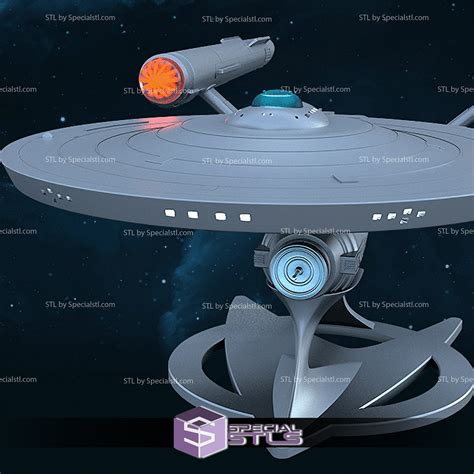 USS Enterprise NCC-1701 STL Files from Star Trek 3D Model | SpecialSTL