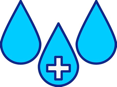 Blood Blue Filled Icon 37235562 Vector Art at Vecteezy
