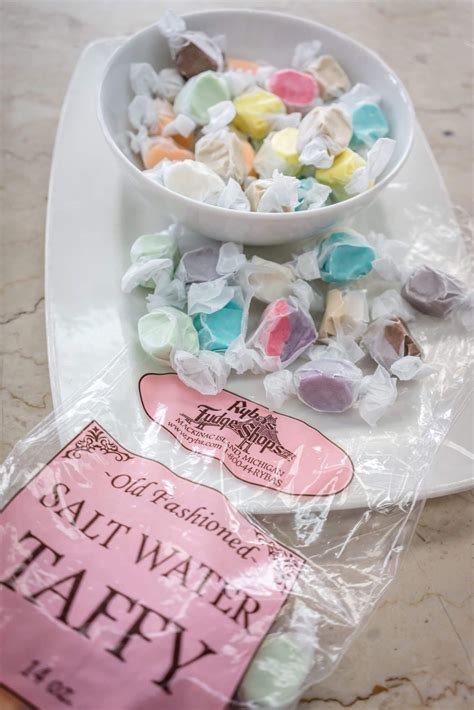 Best Salt water Taffy - Ryba's Mackinac Island Fudge Shop | Salt water ...