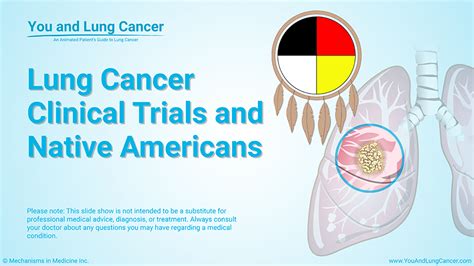 Slide Show - Lung Cancer Clinical Trials and Native Americans