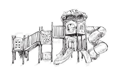 Playground Sketch at PaintingValley.com | Explore collection of Playground Sketch