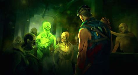 Fallout 4 | Sole Survivor Amongst Irradiated Ghouls | Fallout fan art ...