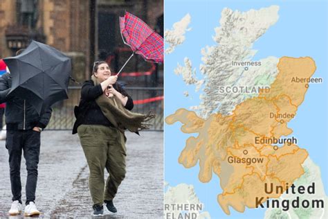 Scotland weather forecast: Flood alerts issued after 80mph Storm ...