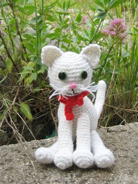 Crochet Pattern Amigurumi White Cat Amigurumi Cat Pattern - Etsy | Crochet cat pattern, Cat ...