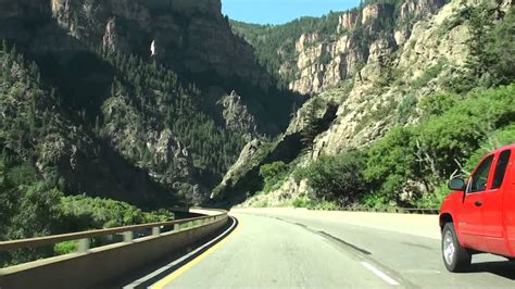 I-70, Colorado Glenwood Canyon - YouTube