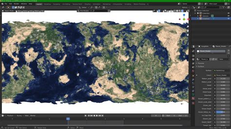 ArtStation - Procedural Planet Texture Map Generator - Blender | Resources