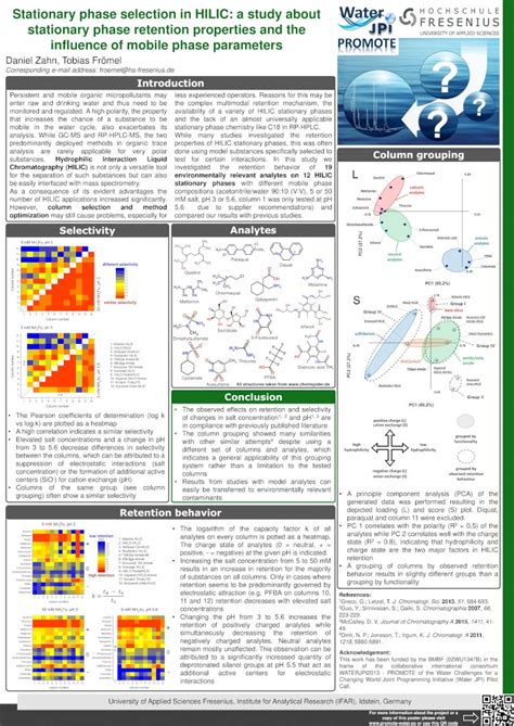 (PDF) Stationary phase selection in HILIC: a study about … HILIC ...