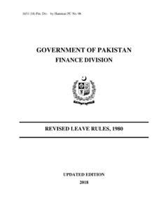 GOVERNMENT OF PAKISTAN / government-of-pakistan.pdf / PDF4PRO