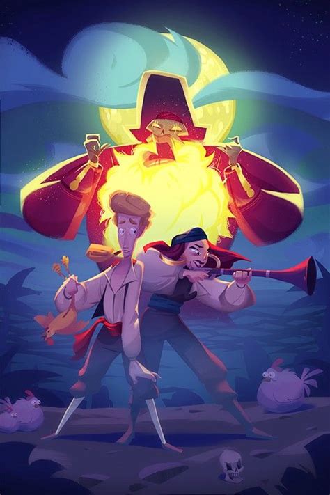 Writing World - powersimon: Some Monkey Island fan art for... | Monkey island, Cartoon ...